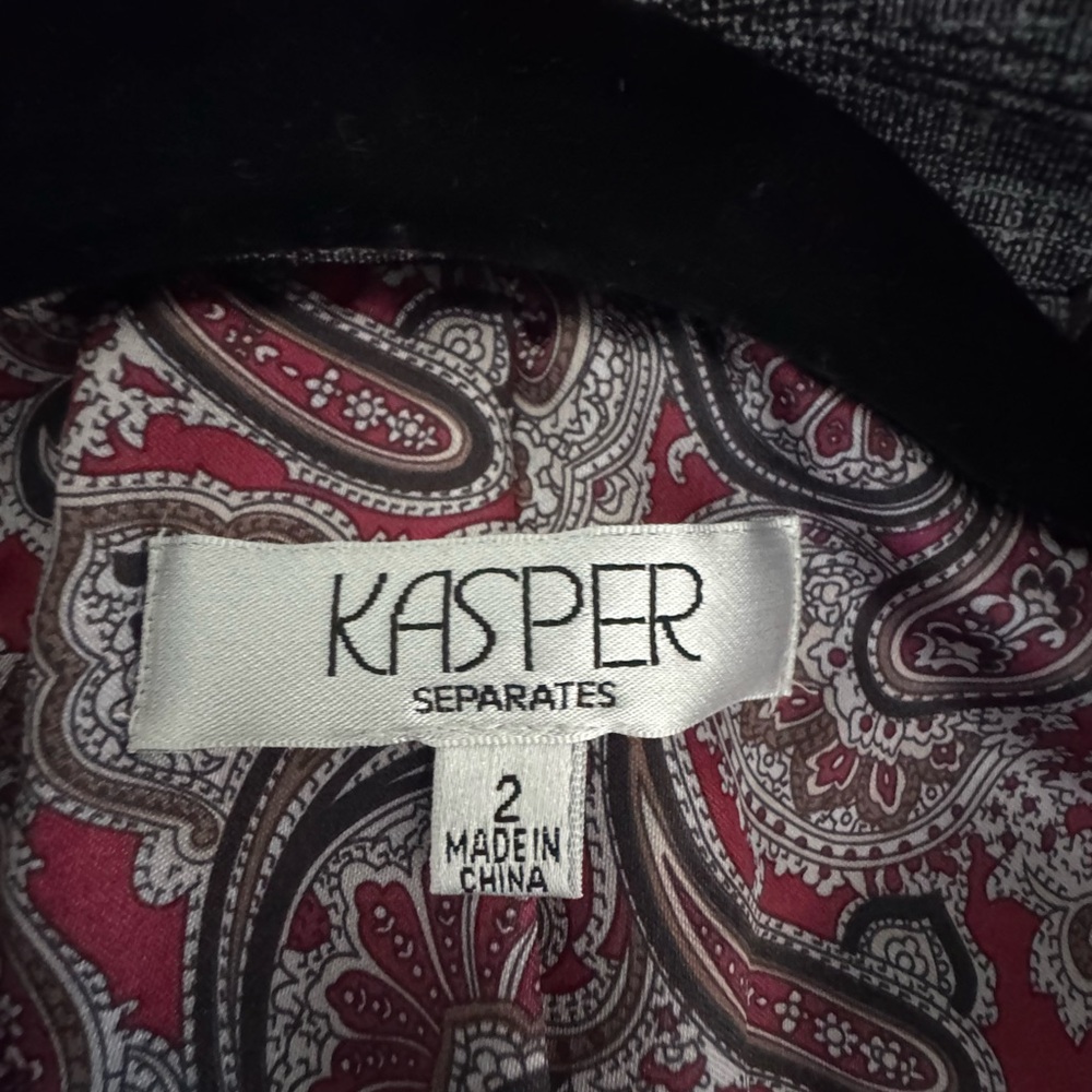 Checked Blazer - image 4